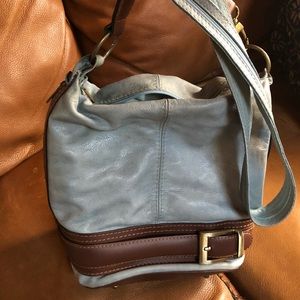 Italian Leather Bucket Bag